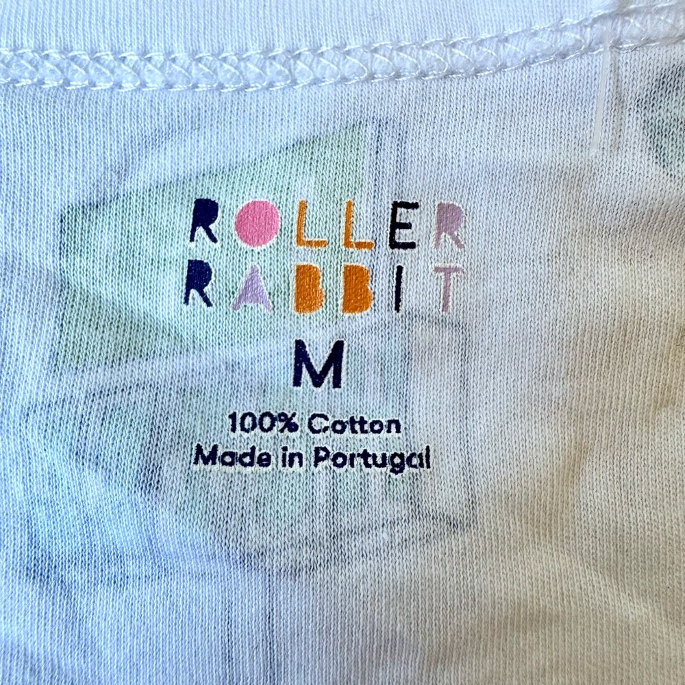 Roller Rabbit On The Road Pajama Set M Long Sleeve Pants EUC Preppy Lounge comfy - Picture 2 of 11